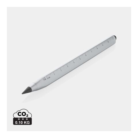 Eon Infinity Multitasking Stift aus RCS recycelt. Aluminium silber | ohne Werbeanbringung | Nicht verfügbar | Nicht verfügbar