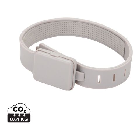 Lumi Sprint wiederaufladbares LED Lauflicht aus RCS rec. ABS grau | ohne Werbeanbringung | Nicht verfügbar | Nicht verfügbar