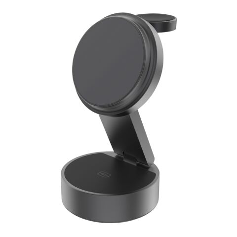 Quantum ultraschnelles kabelloses 3-in-1 25W RCS Ladegerät grau