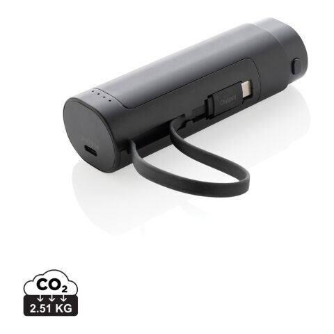 CycleCell 5000mah Powerbank mit herausnehmbarer Batterie schwarz | ohne Werbeanbringung | Nicht verfügbar | Nicht verfügbar