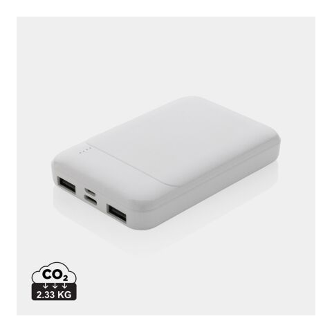 5.000mAh Powerbank aus RCS recyceltem Kunststoff