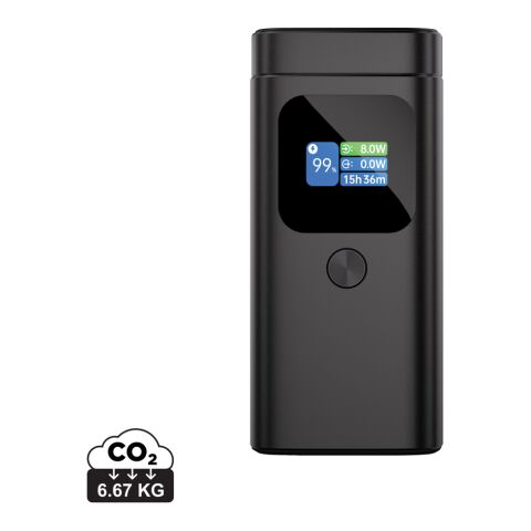 Urban Vitamin Sunnyvale 100W 15.000mAh magnetische Powerbank anthrazit | ohne Werbeanbringung | Nicht verfügbar | Nicht verfügbar