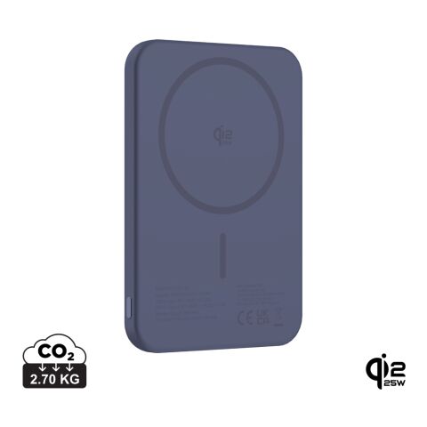 Urban Vitamin Pomona 5000mAh Qi2.2 25W magnetische Powerbank blau | ohne Werbeanbringung | Nicht verfügbar | Nicht verfügbar