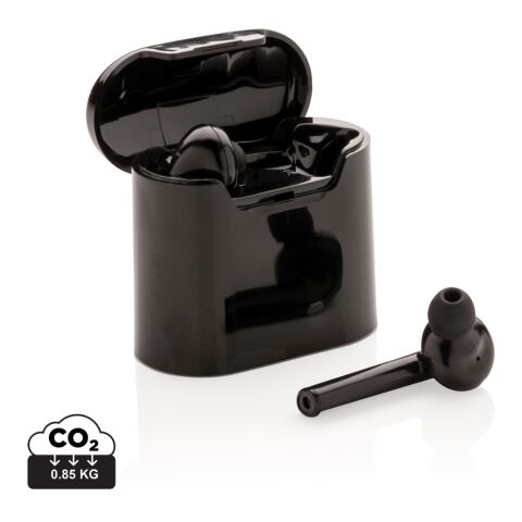 Liberty kabellose Kopfhörer in Ladebox schwarz | ohne Werbeanbringung | Nicht verfügbar | Nicht verfügbar