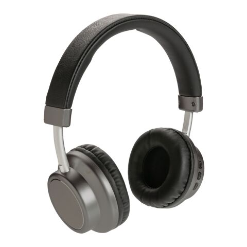 Swiss Peak Kopfhörer V3 silber-schwarz | ohne Werbeanbringung | Nicht verfügbar | Nicht verfügbar