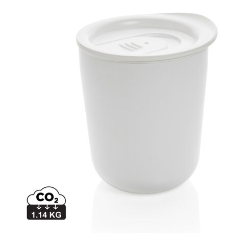 Antimikrobieller Kaffeebecher im klassischen Design weiß | ohne Werbeanbringung | Nicht verfügbar | Nicht verfügbar