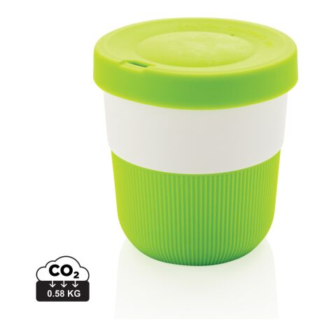PLA Cup Coffee-To-Go 280ml grün | ohne Werbeanbringung | Nicht verfügbar | Nicht verfügbar