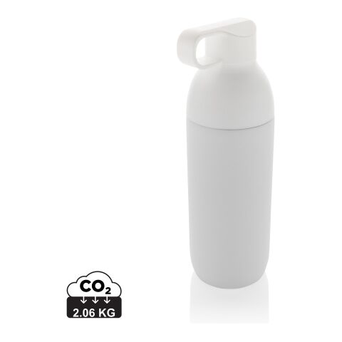 Flow Vakuumflasche aus RCS recyceltem Stainless-Steel weiß | ohne Werbeanbringung | Nicht verfügbar | Nicht verfügbar