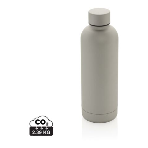 Kundengeschenk Thermosflasche Impact – silber – mit Gravur 500ml nachhaltig vakuumisoliert doppelwandig BPA-frei für den Außendienst