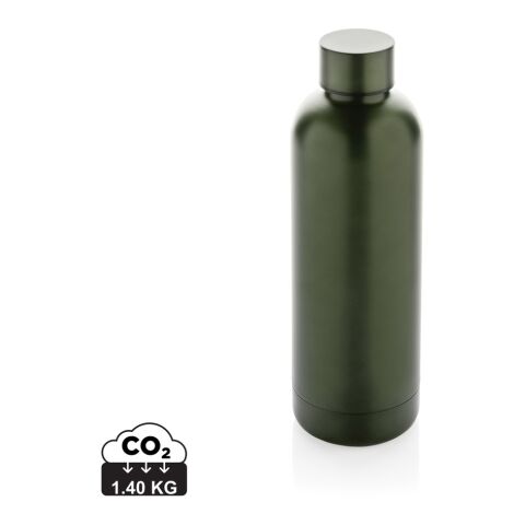 Impact Thermosflasche aus RCS-recyceltem rostfreien Stahl grün | ohne Werbeanbringung | Nicht verfügbar | Nicht verfügbar