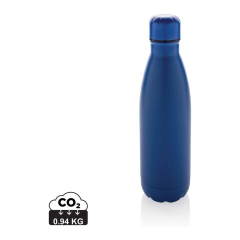 Eureka Wasserflasche aus RCS-recyceltem Stainless-Steel blau | ohne Werbeanbringung | Nicht verfügbar | Nicht verfügbar