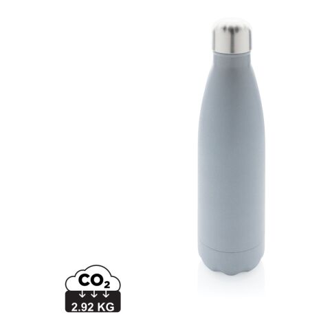 Vakuumisolierte reflektierende Flasche grau | ohne Werbeanbringung | Nicht verfügbar | Nicht verfügbar
