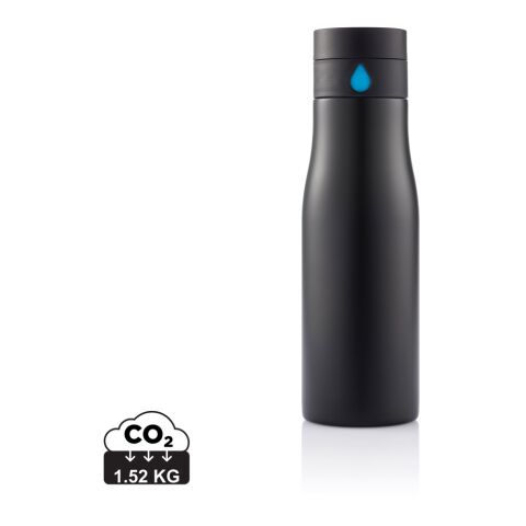 Aqua Auslaufsichere Hydration Flasche schwarz-blau | ohne Werbeanbringung | Nicht verfügbar | Nicht verfügbar | Nicht verfügbar