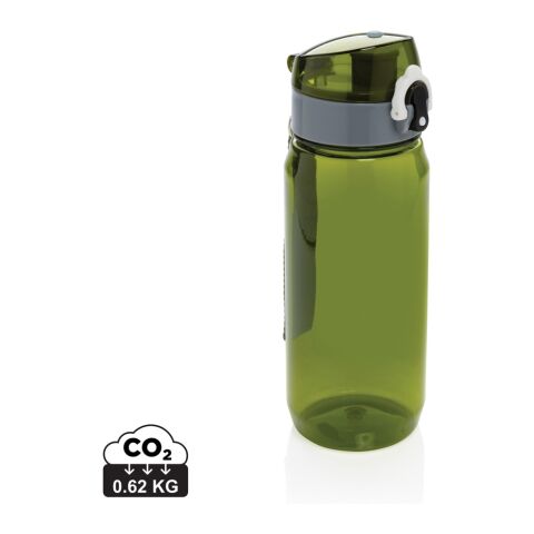 Yide RCS rPET verschließbare Wasserflasche 600ml grün | ohne Werbeanbringung | Nicht verfügbar | Nicht verfügbar
