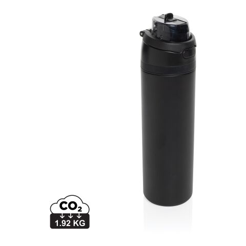 Omni Sip verschließbare Flasche aus RCS-reSteel, 700ml schwarz | ohne Werbeanbringung | Nicht verfügbar | Nicht verfügbar