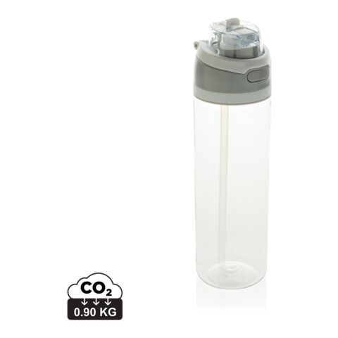 Werbeartikel Omni Sip Wasserflasche – weiß – bedruckbar 800ml nachhaltig auslaufsicher rPET für Sportevents & Turniere