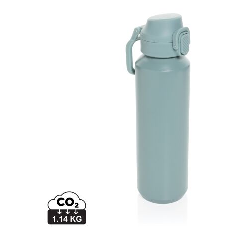 Via RCS Re-Steel Sportflasche mit Verschluss, 600ml grün | ohne Werbeanbringung | Nicht verfügbar | Nicht verfügbar