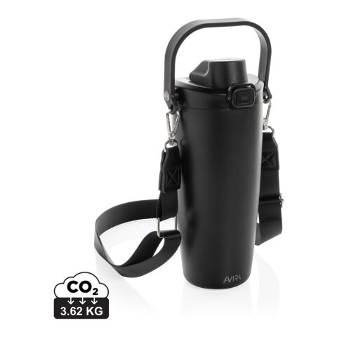 Avira Ayala Crossbody Duosip Becher aus RCS rec. Stahl schwarz | ohne Werbeanbringung | Nicht verfügbar | Nicht verfügbar