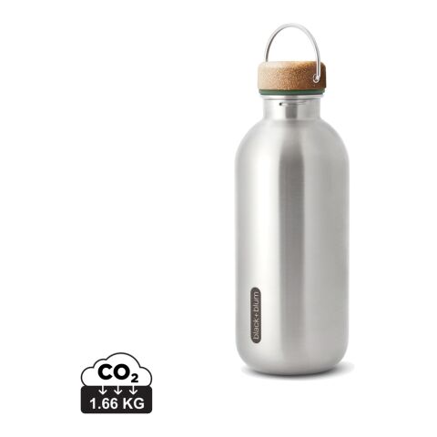 Black+Blum Stahl-Wasserflasche 600ml