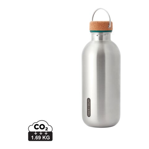 Black+Blum Stahl-Wasserflasche 600ml turkis | ohne Werbeanbringung | Nicht verfügbar | Nicht verfügbar