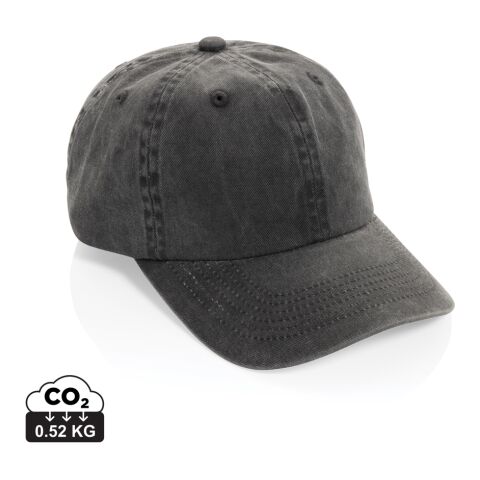 BEAU AWARE™ Washed 6-Panel Kappe aus 270gr/m² Baumwolltwill