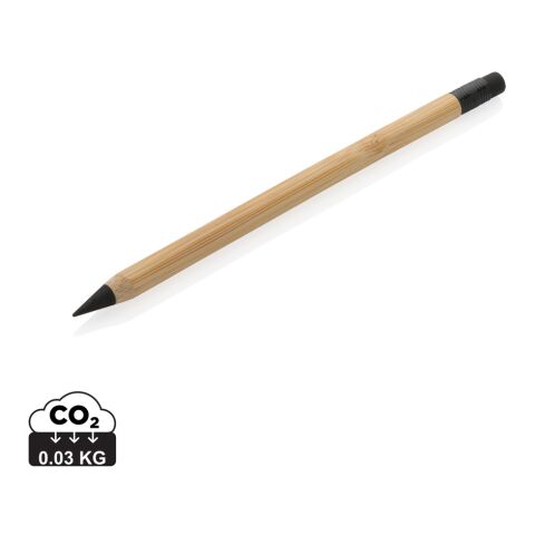 FSC®-Bambus Infinity-Stift mit Radiergummi braun | ohne Werbeanbringung | Nicht verfügbar | Nicht verfügbar