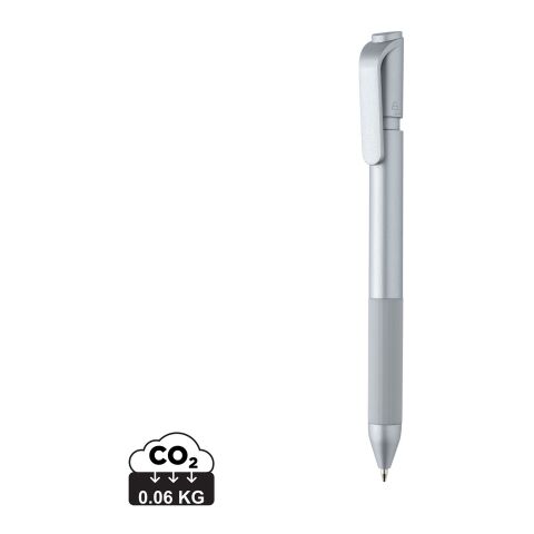 TwistLock Stift aus GRS-zertifiziert recyceltem ABS silber | ohne Werbeanbringung | Nicht verfügbar | Nicht verfügbar