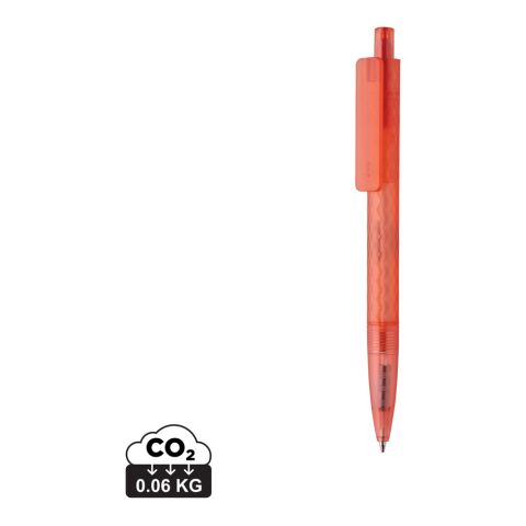 X3 Frosted-Pen aus GRS recyceltem PC