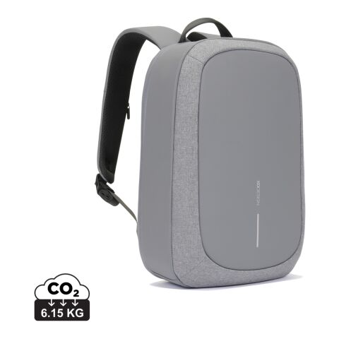 Werbeartikel Bobby Edge – grau-schwarz – mit Logo bedruckt