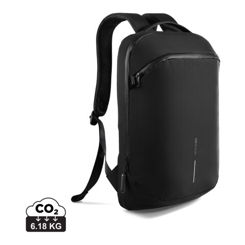 Werbeartikel XD Design Bobby Air Rucksack – schwarz-grau – mit Logo bedruckt