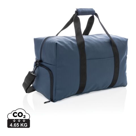 Schicke PU Wochenendtasche blau | ohne Werbeanbringung | Nicht verfügbar | Nicht verfügbar | Nicht verfügbar
