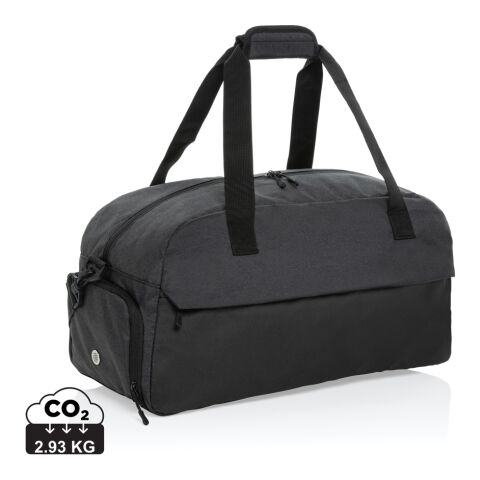 Kazu AWARE™ RPET Weekend-Duffel-Bag schwarz | ohne Werbeanbringung | Nicht verfügbar | Nicht verfügbar | Nicht verfügbar