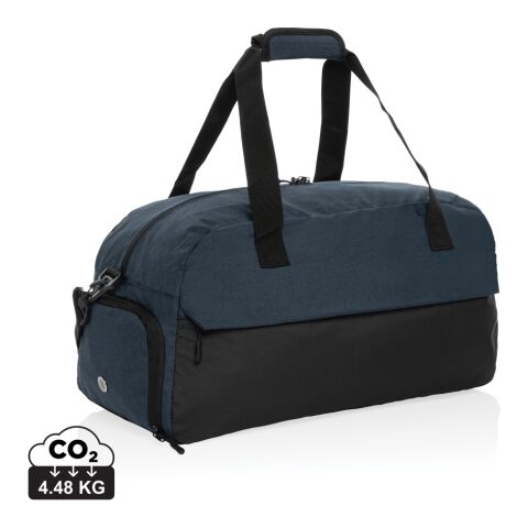 Werbeartikel Kazu AWARE RPET Weekend-Duffel-Bag – blau