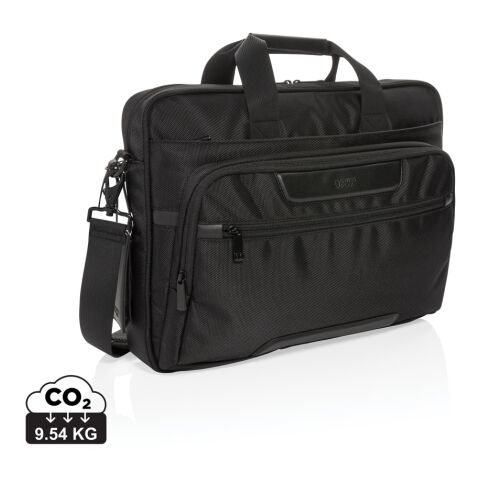 Swiss Peak RPET Voyager RFID 15.6&quot; Laptoptasche schwarz | ohne Werbeanbringung | Nicht verfügbar | Nicht verfügbar | Nicht verfügbar