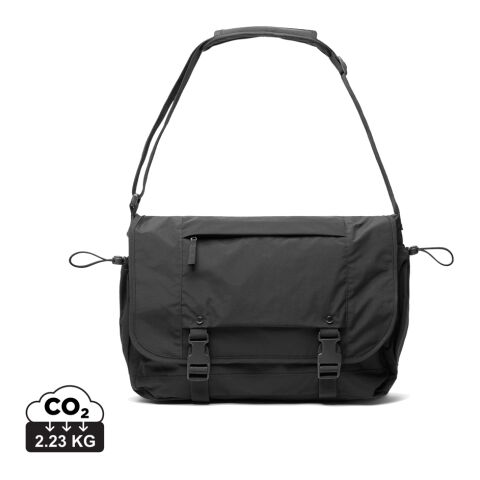 KENTO URBAN 15,6" Messenger aus RCS recyceltem Nylon schwarz | ohne Werbeanbringung | Nicht verfügbar | Nicht verfügbar | Nicht verfügbar