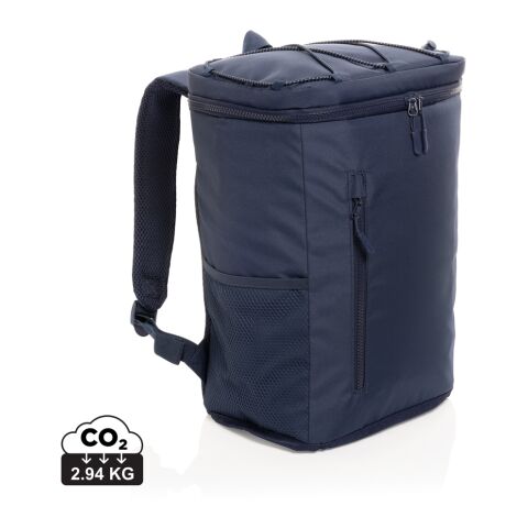 Werbeartikel Sonny Aware RPET Kühlrucksack – navy blau