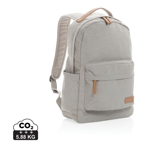 Impact AWARE™ 16 oz. rCanvas Rucksack grau | ohne Werbeanbringung | Nicht verfügbar | Nicht verfügbar | Nicht verfügbar