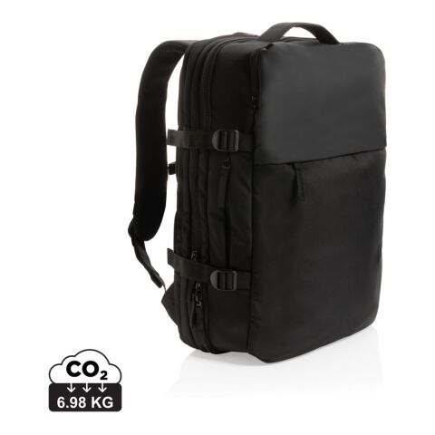 Swiss Peak AWARE RPET 15.6 erweiterbarer Wochenendrucksack allbranded