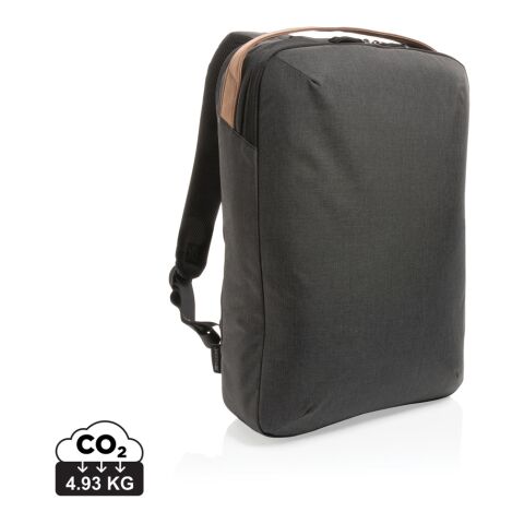 Impact AWARE™ 300D Two-Tone Deluxe 15.6" Laptop-Rucksack schwarz | ohne Werbeanbringung | Nicht verfügbar | Nicht verfügbar