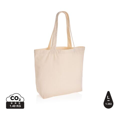 Impact Aware™ 240g/m² rcCanvas Shopper + Tasche, ungefärbt weiß | ohne Werbeanbringung | Nicht verfügbar | Nicht verfügbar | Nicht verfügbar