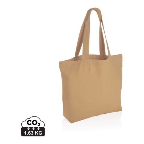 Werbeartikel Impact Aware 240g/m² rcCanvas Shopper + Tasche, ungefärbt – braun