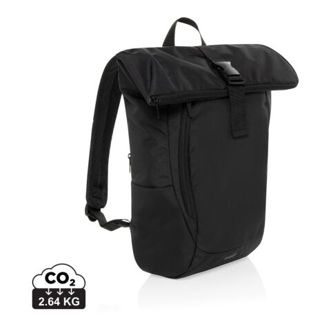 Swiss Peak Aware™ RPET Leonard 15,6&quot;-Laptop-Rucksack schwarz | ohne Werbeanbringung | Nicht verfügbar | Nicht verfügbar | Nicht verfügbar