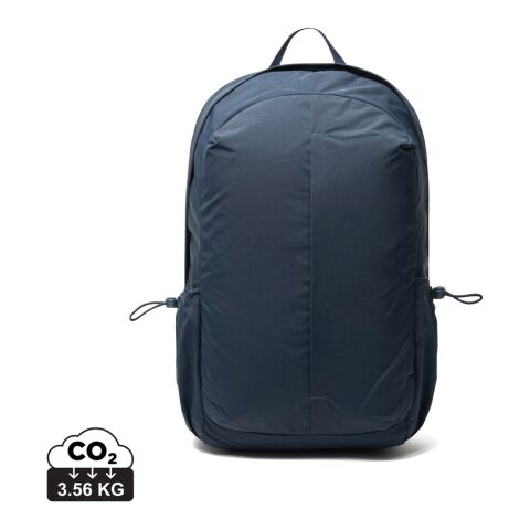 KENTO URBAN 15,6" Rucksack aus RCS recyceltem Nylon marineblau | ohne Werbeanbringung | Nicht verfügbar | Nicht verfügbar