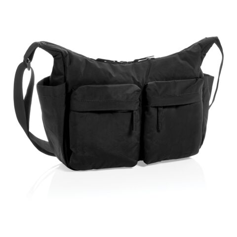 KENTO URBAN gepolsterte Crossover-Tasche aus RCS rec. Nylon schwarz