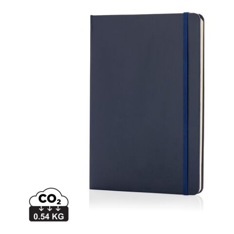 Basic Hardcover Notizbuch A5 navy blau | ohne Werbeanbringung | Nicht verfügbar | Nicht verfügbar