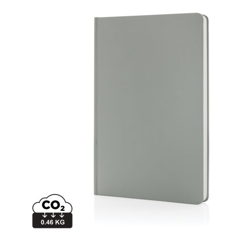 A5 Impact Steinpaper Hardcover Notizbuch grau | ohne Werbeanbringung | Nicht verfügbar | Nicht verfügbar