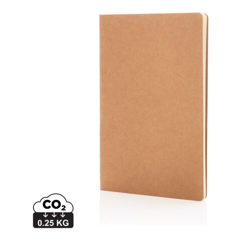 A5 FSC® Softcover Notizbuch braun | ohne Werbeanbringung | Nicht verfügbar | Nicht verfügbar