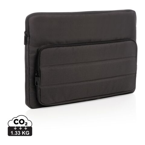 Impact AWARE™ RPET 15,6&quot; Laptop-Sleeve schwarz | ohne Werbeanbringung | Nicht verfügbar | Nicht verfügbar