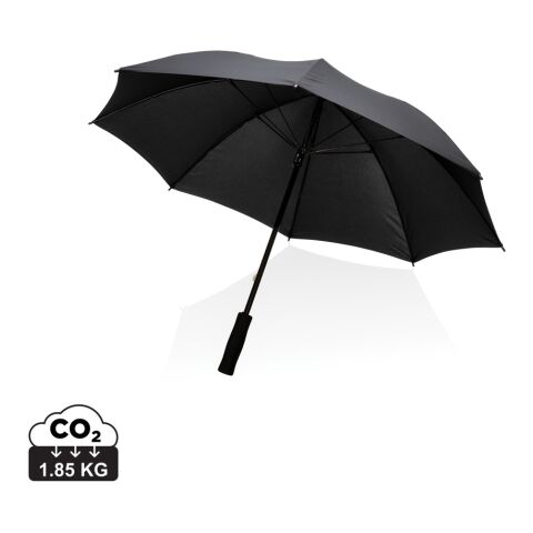 23&quot; Impact AWARE™ RPET 190T Stormproof-Schirm schwarz | ohne Werbeanbringung | Nicht verfügbar | Nicht verfügbar