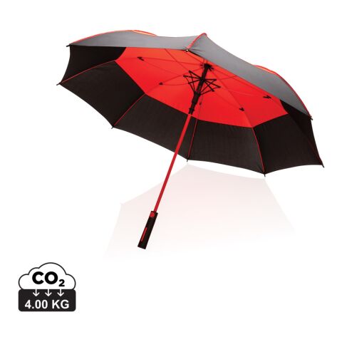 27&quot; Impact AWARE™ RPET 190T Auto-Open Stormproof-Schirm rot | ohne Werbeanbringung | Nicht verfügbar | Nicht verfügbar